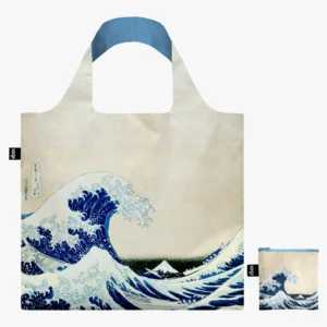 KATSUSHIKA HOKUSAI A Grande Onda Bolsa Reciclada