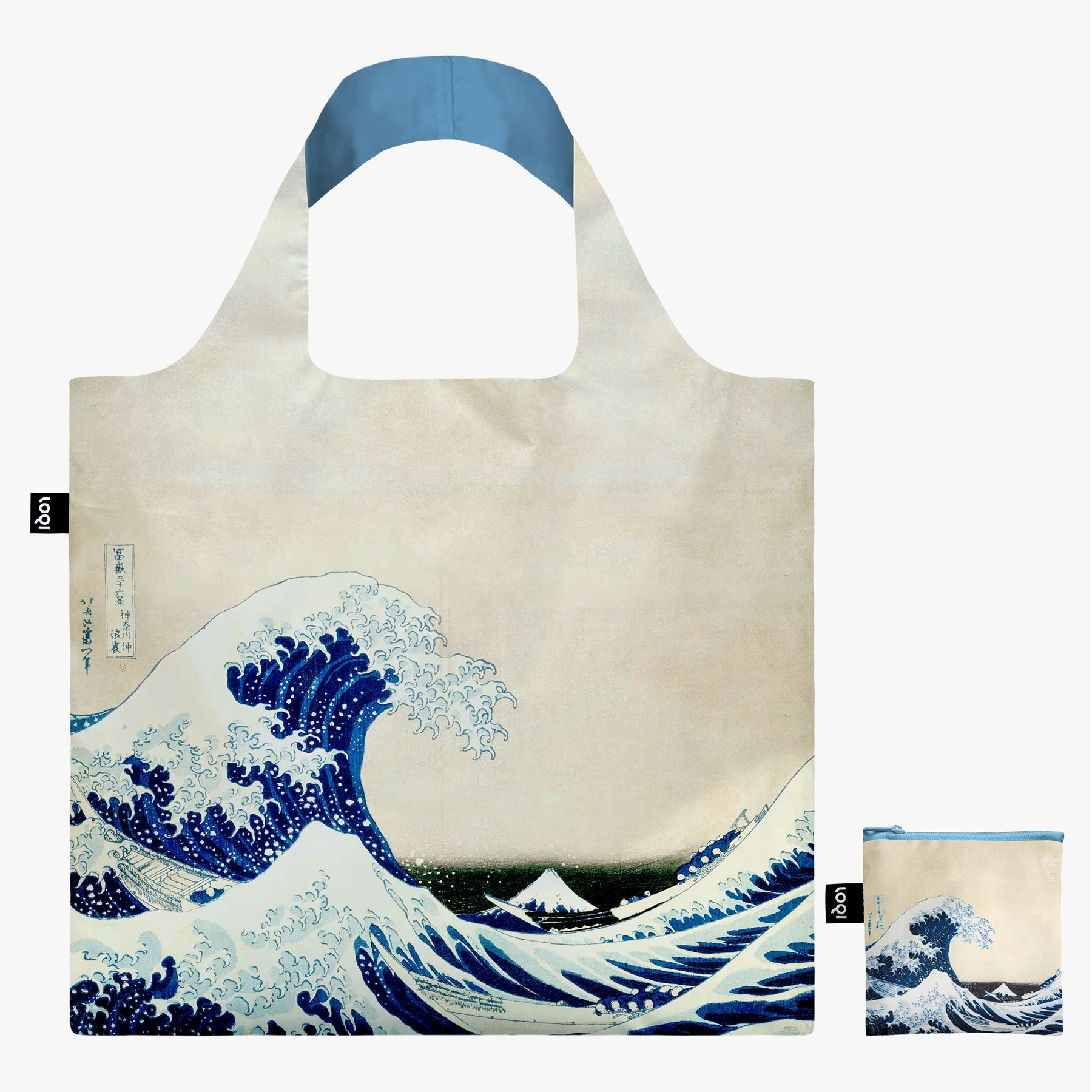 KATSUSHIKA HOKUSAI A Grande Onda Bolsa Reciclada
