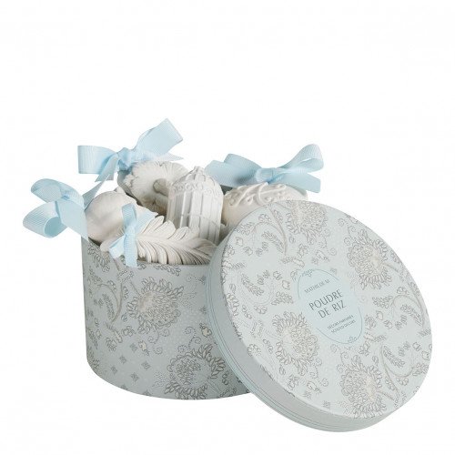 Conjunto de 5 decorações perfumadas - Poudre de Riz