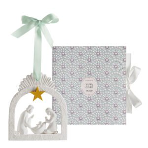 Estábulo Presépio em Gesso aroma Sapin Givré / Pinheiro: Mathilde M.